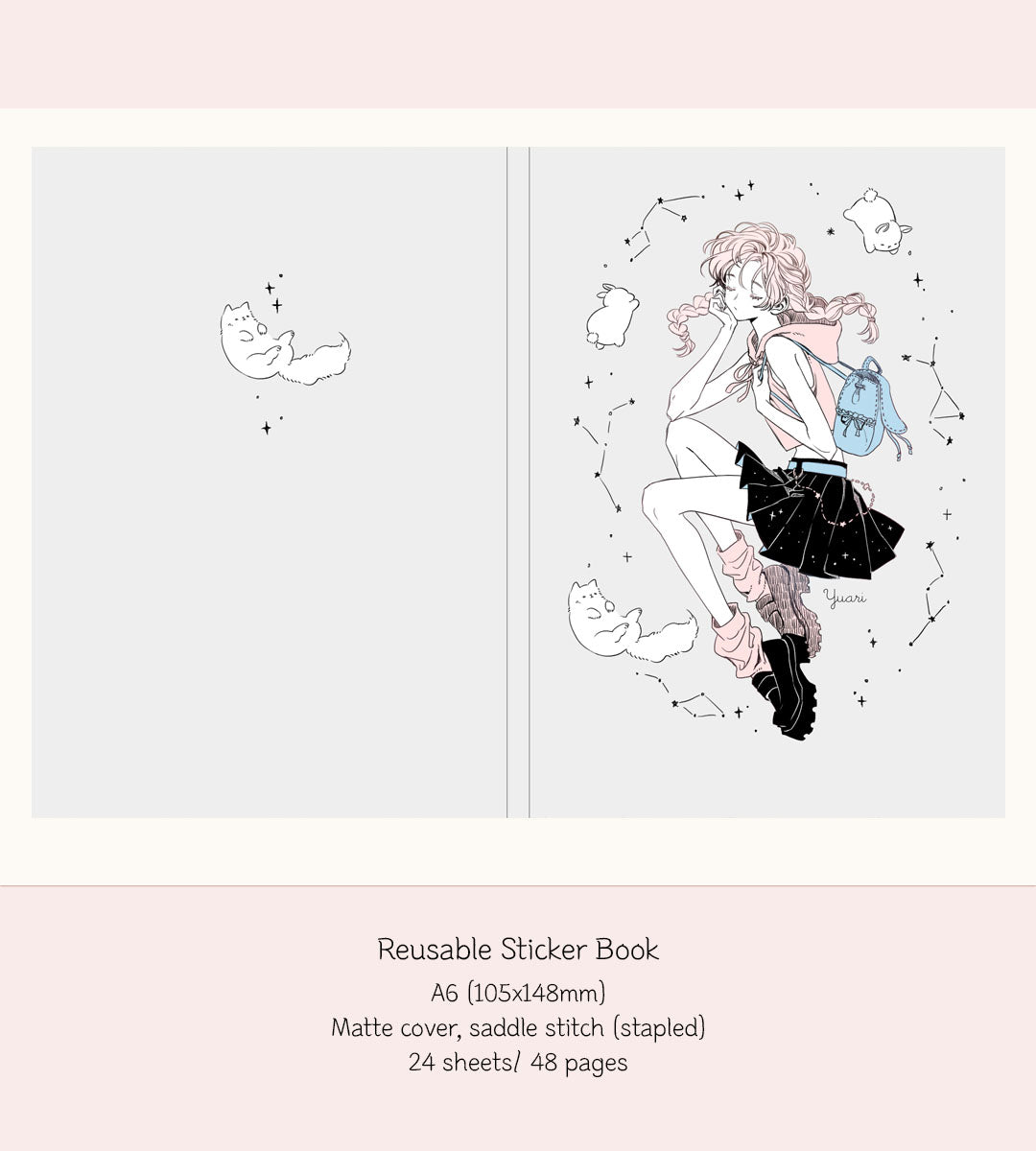 Startist Reusable Sticker Book