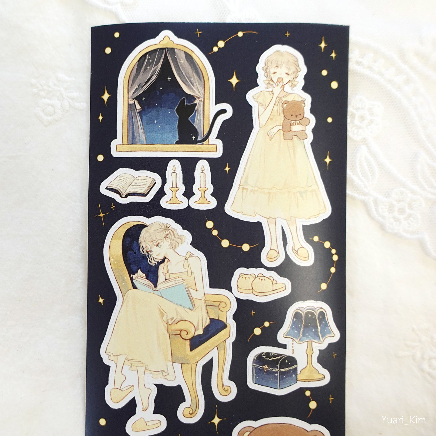 Good Night Sticker Sheet