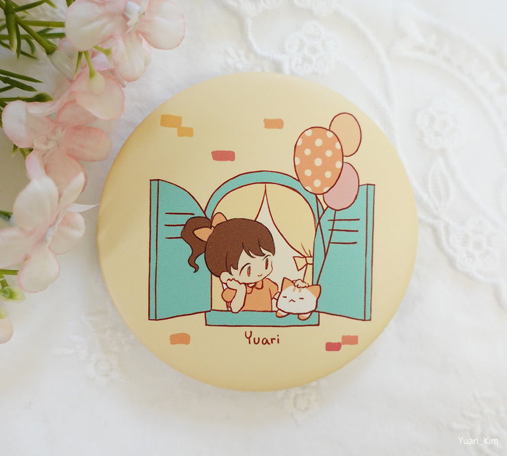 Kitty Compact Mirror