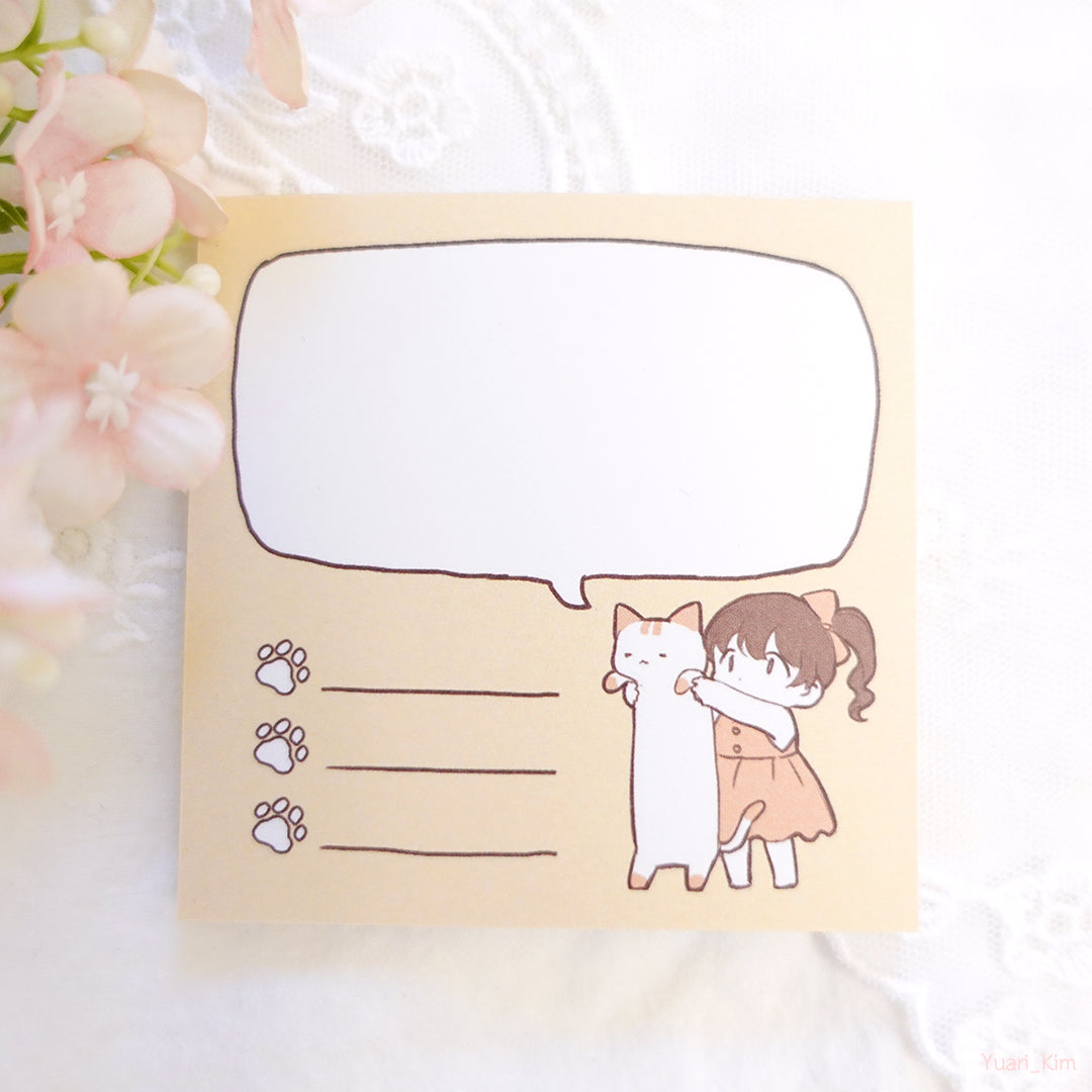 Long Cat Memo Pad