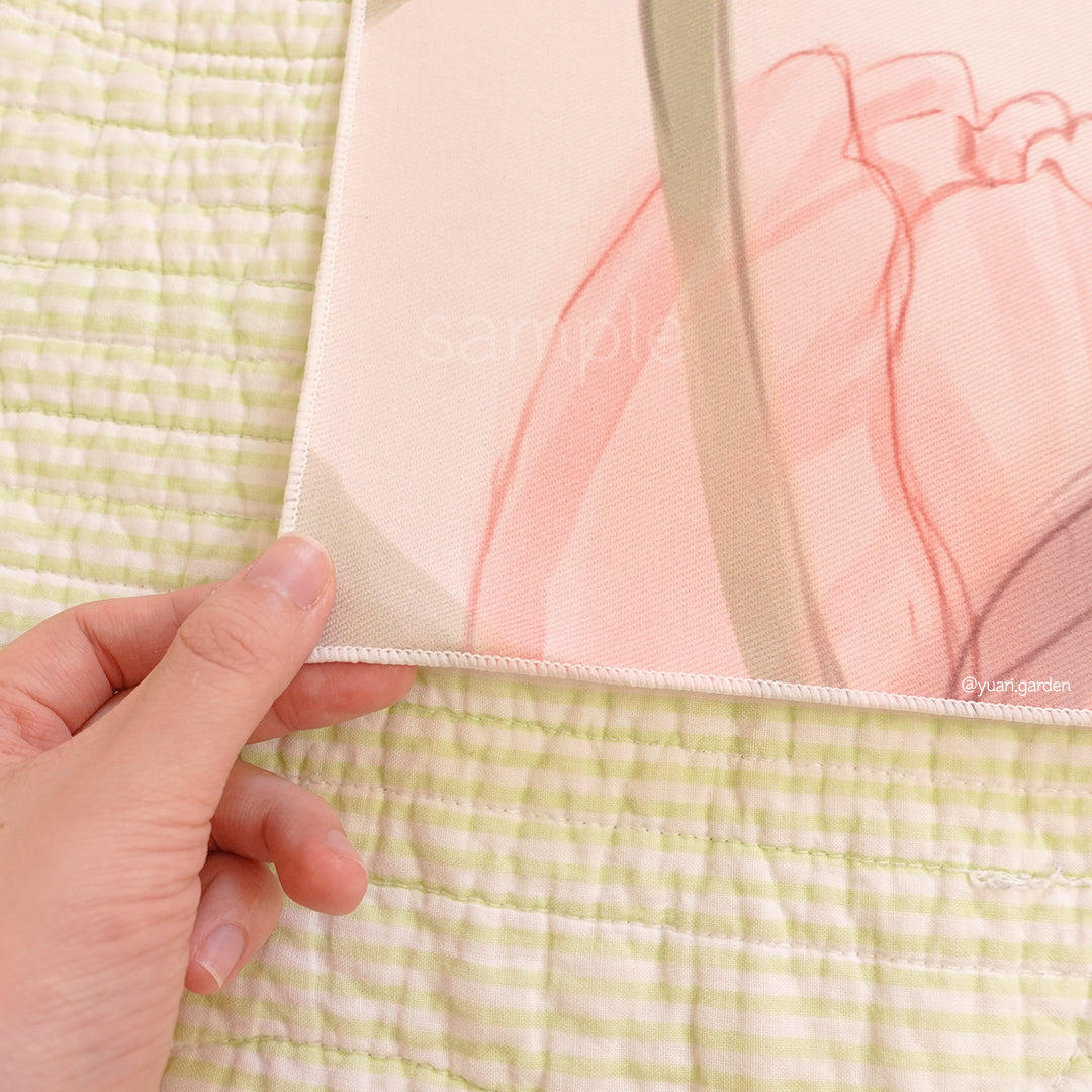 Tulip Blush Fabric Poster