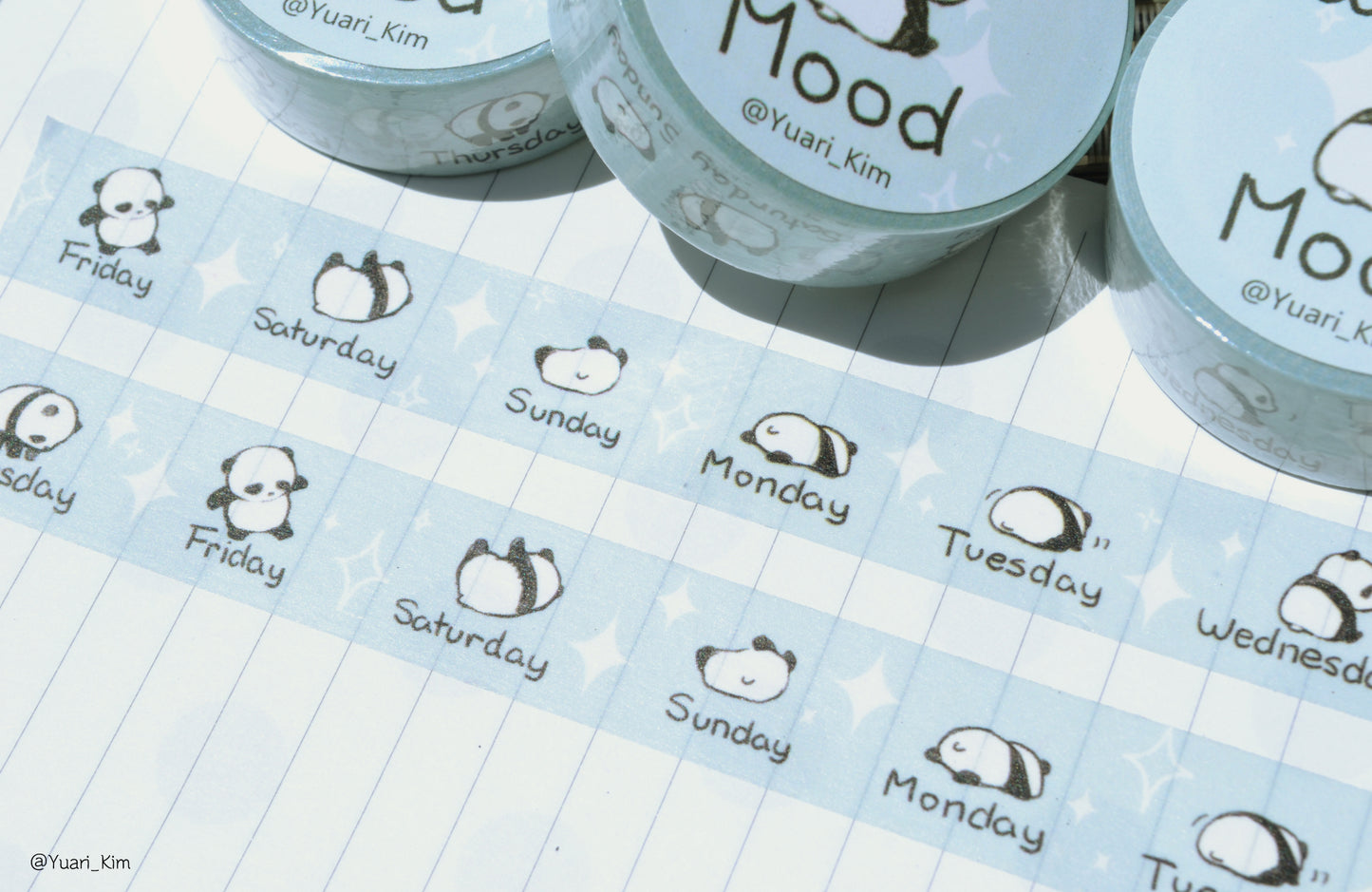Weekly Mood Washi Tape