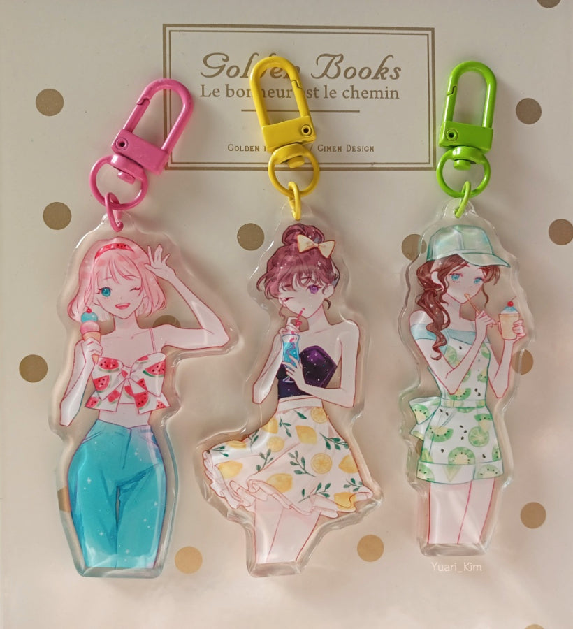 Fruits Acrylic Charms