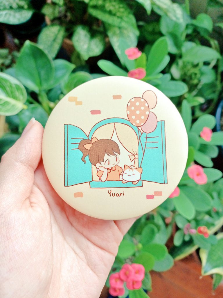 Lazy Day Compact Mirror