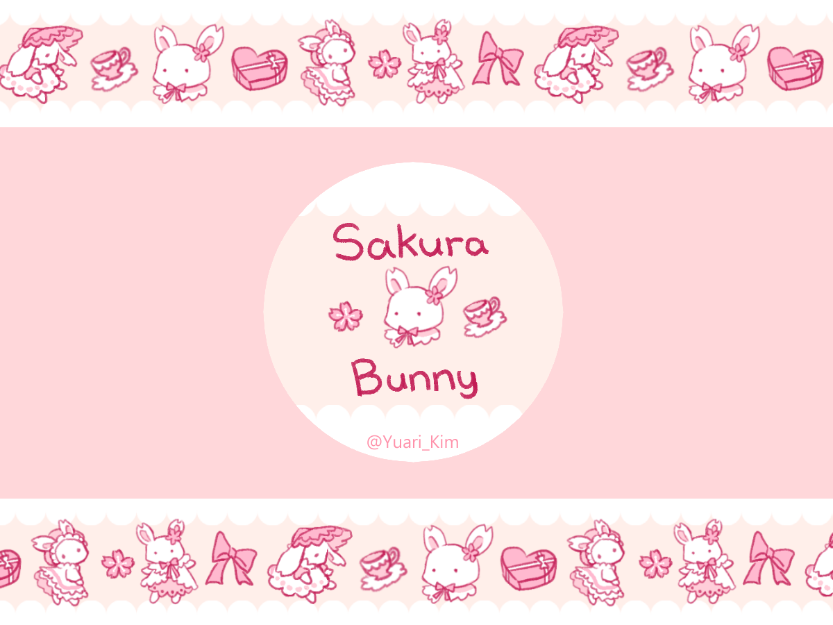 Sakura Bunny Washi Tape