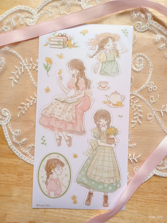 Spring Afternoon Sticker Sheet