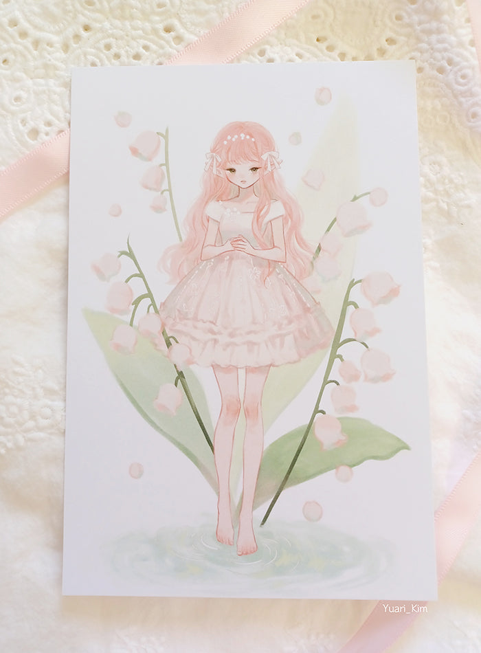 Lily of the Valley Postcard Print