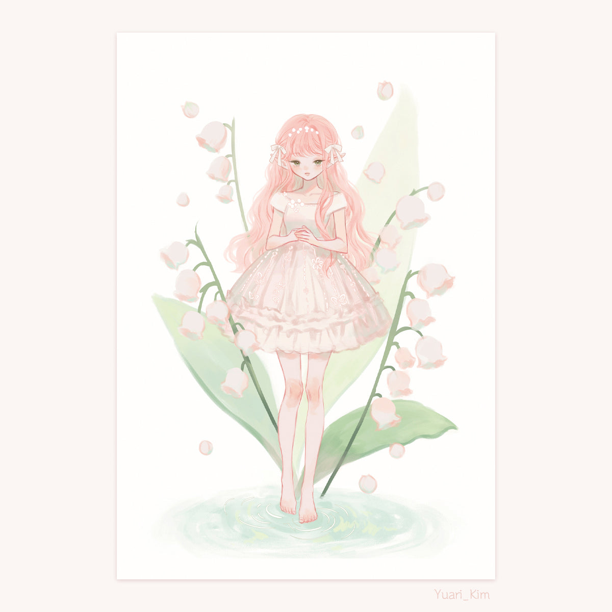 Lily of the Valley Postcard Print