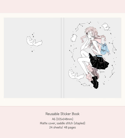 Startist Reusable Sticker Book