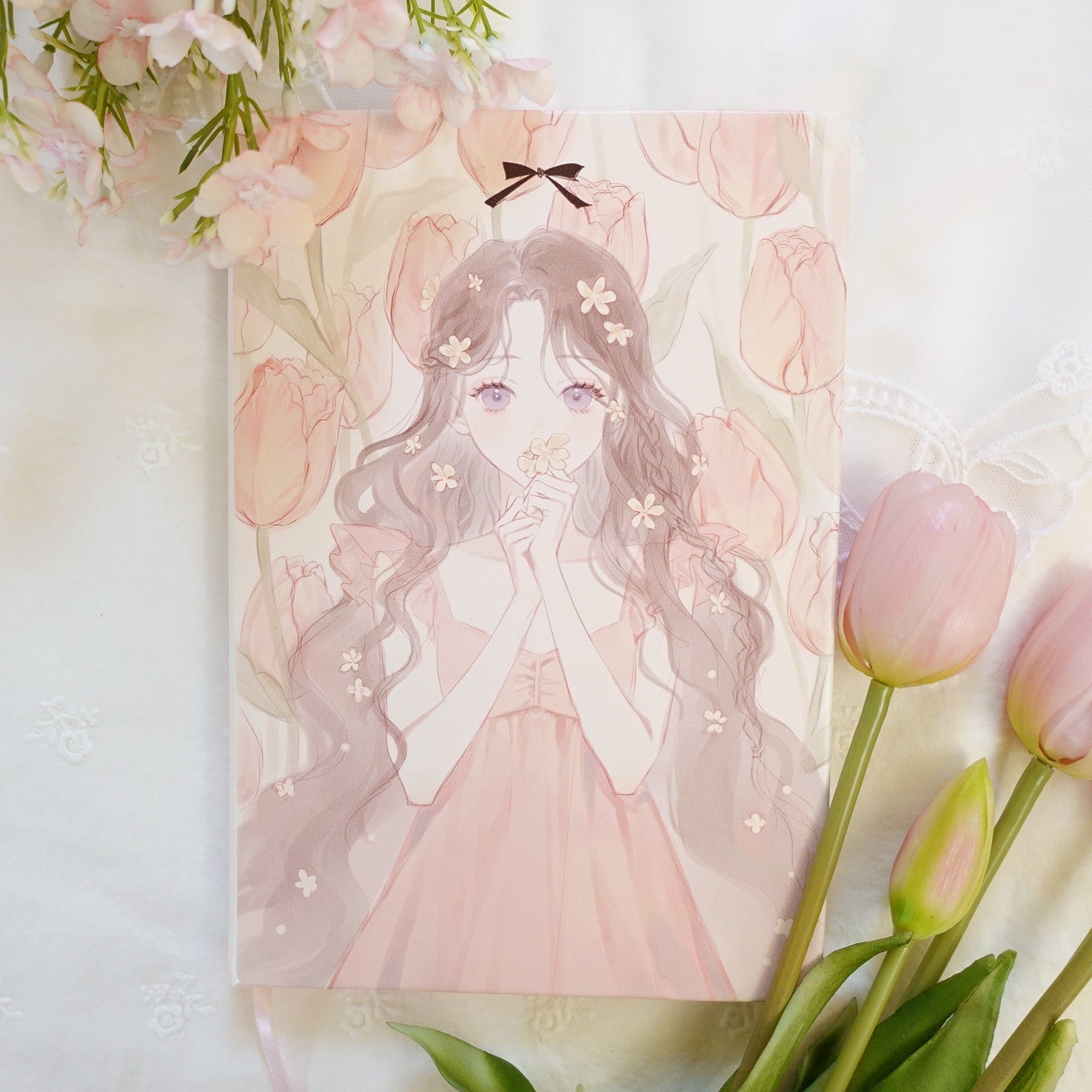 Tulip Blush Notebook – Yuariart