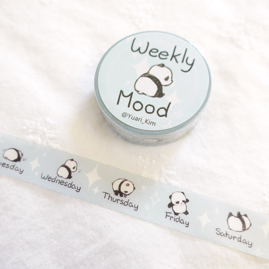 Weekly Mood Washi Tape