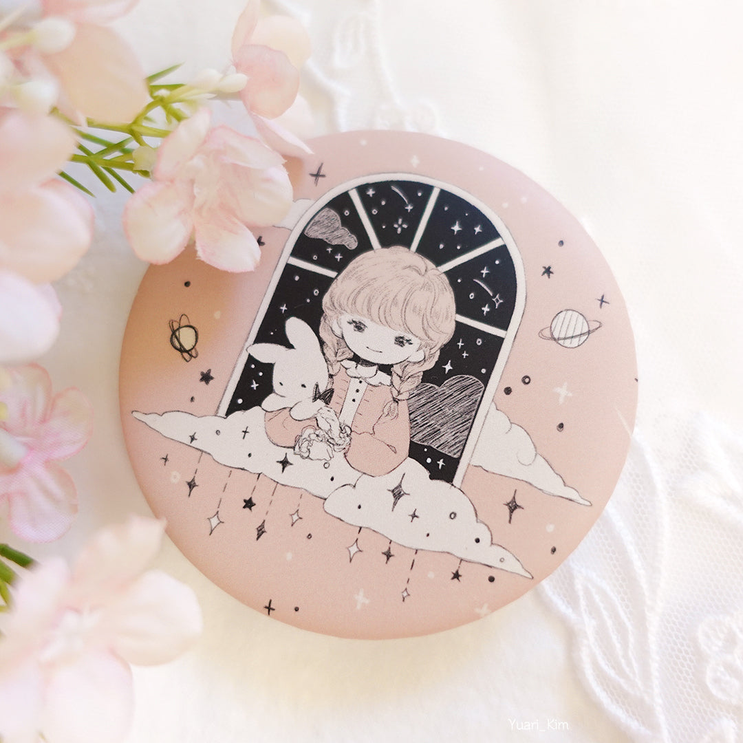 Starry Night Compact Mirror