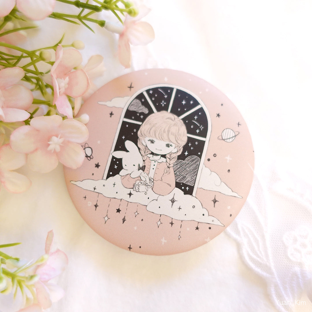 Starry Night Compact Mirror