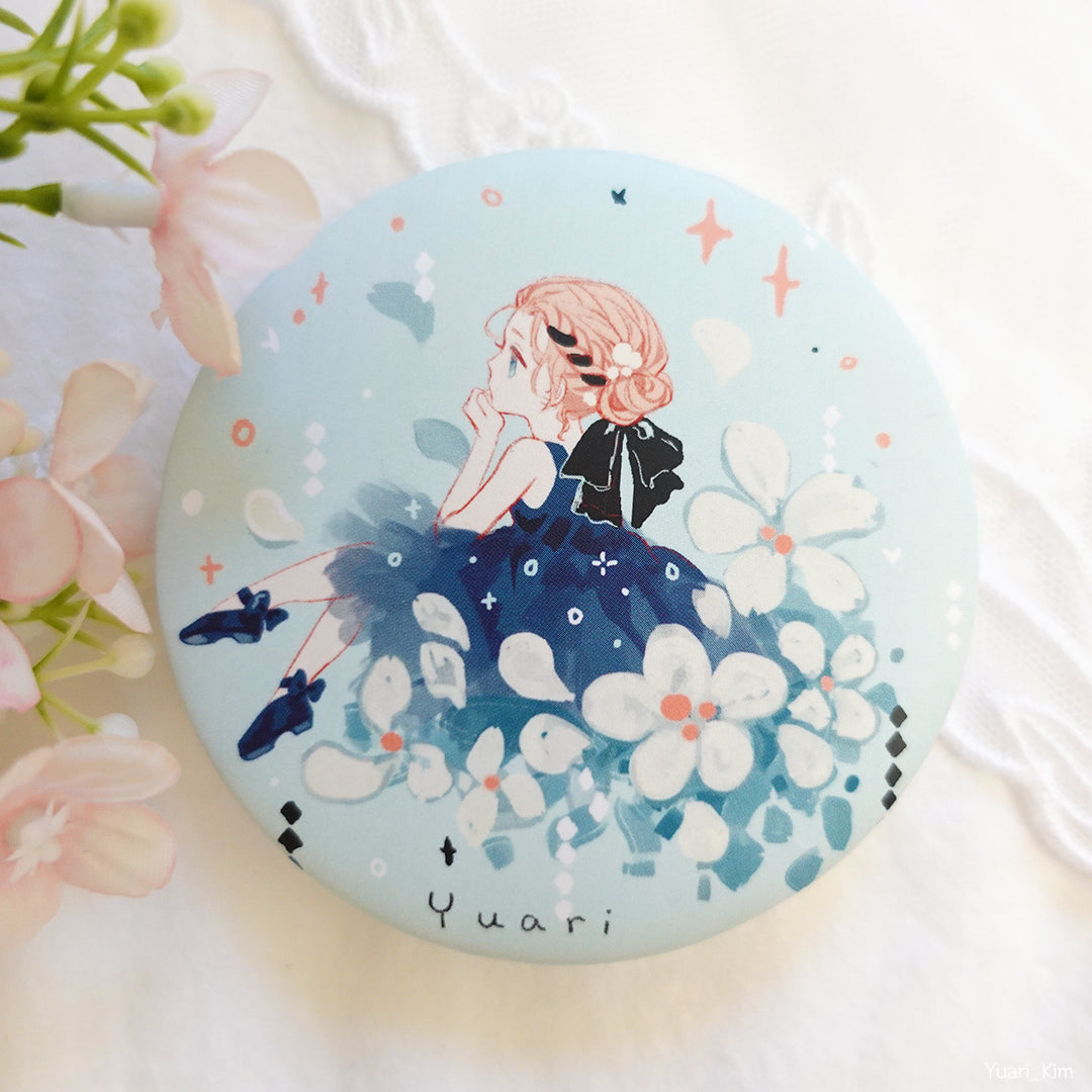 Flower Shower Compact Mirror