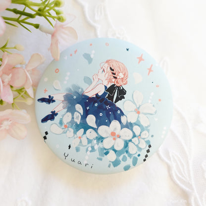 Flower Shower Compact Mirror