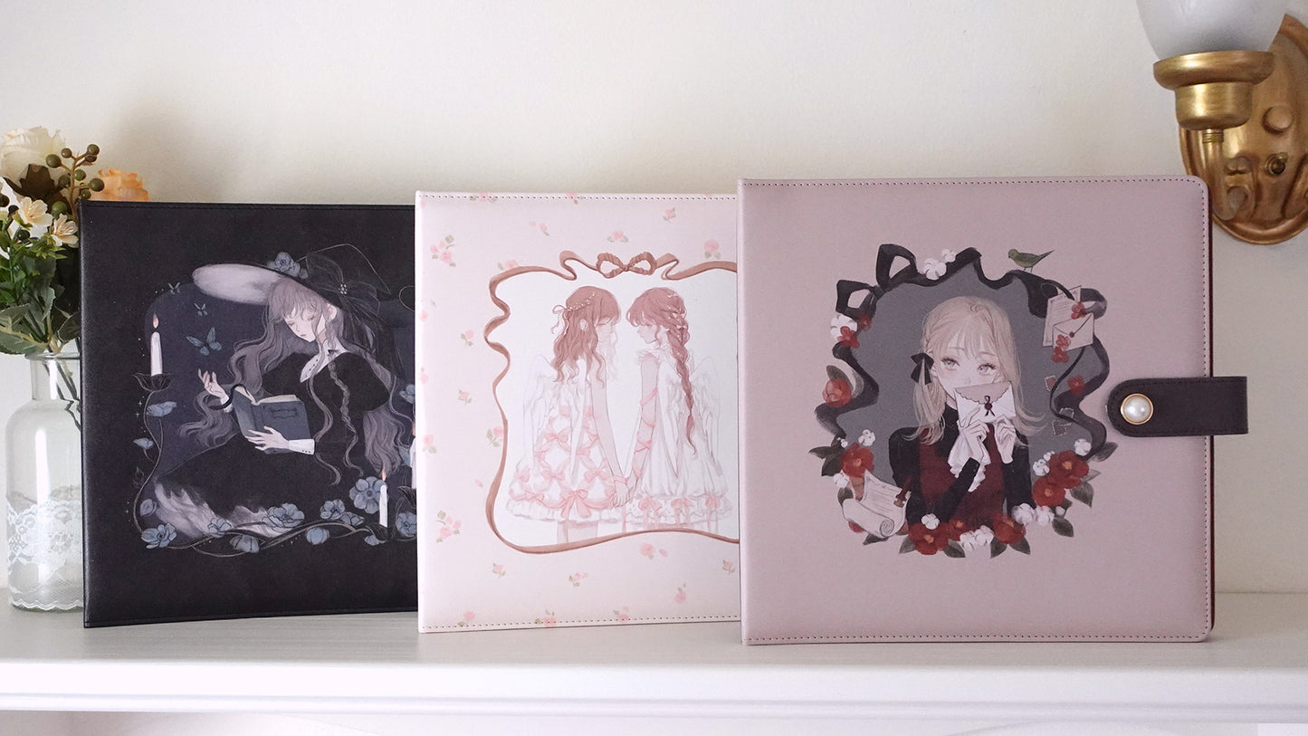 Twin Angels A5 Wide Binder