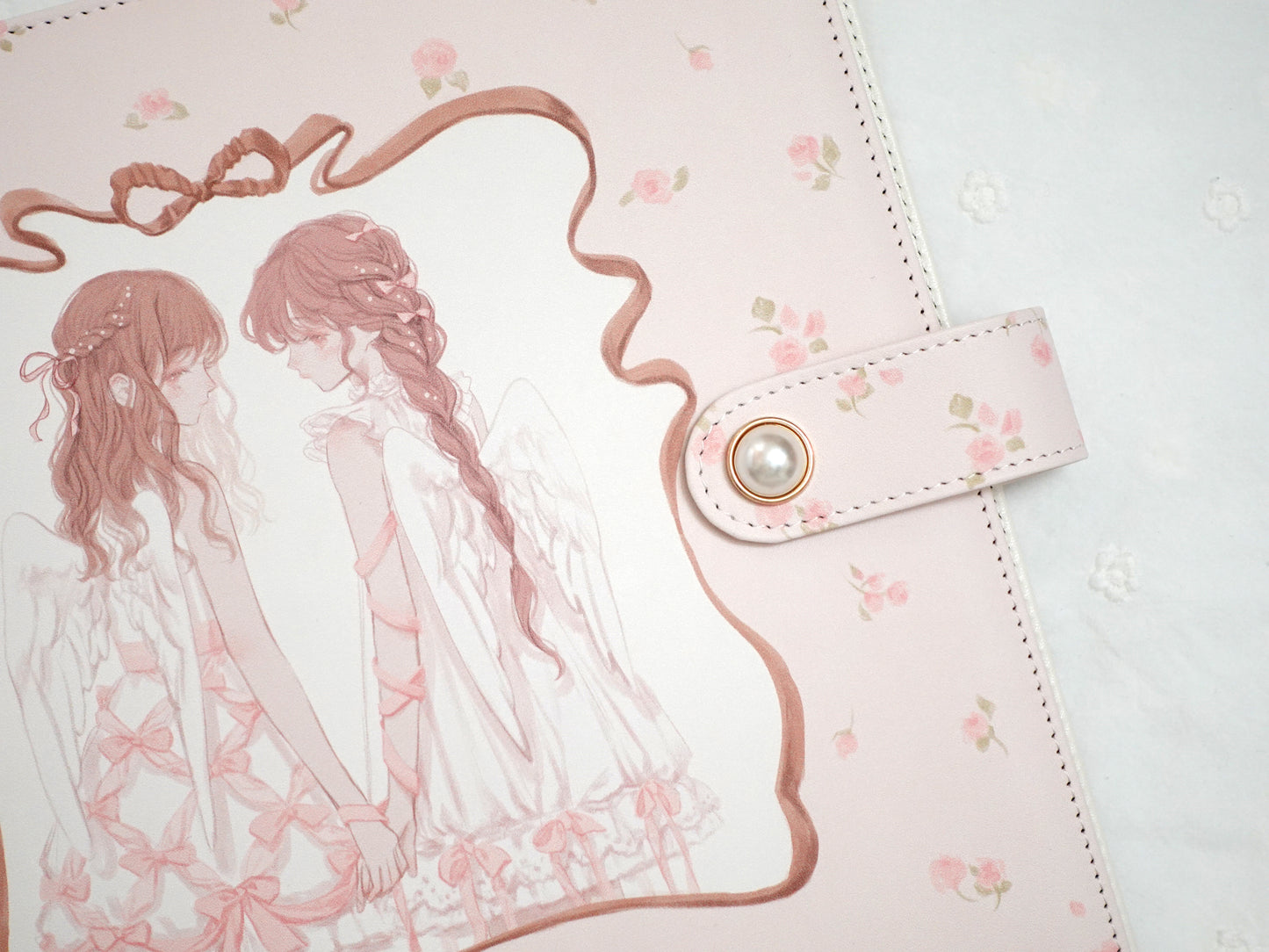 Twin Angels A5 Wide Binder