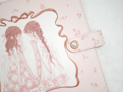 Twin Angels A5 Wide Binder