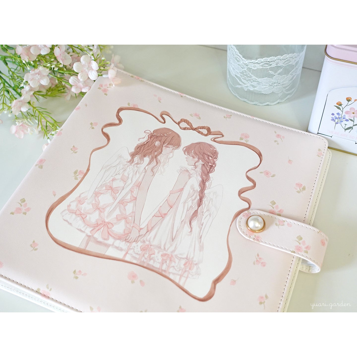 Twin Angels A5 Wide Binder