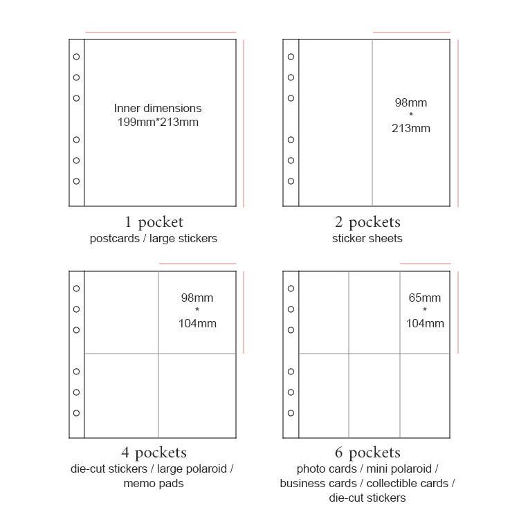 Twin Angels A5 Wide Binder